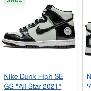 Nike dunk high SE GS